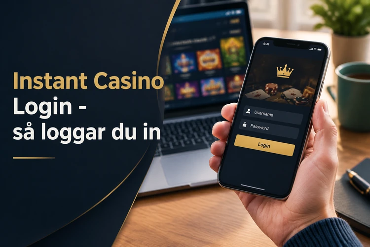 Instant Casino Login - så loggar du in