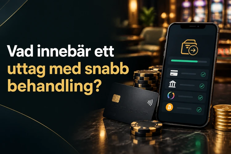 Vad innebär ett uttag med snabb behandling?